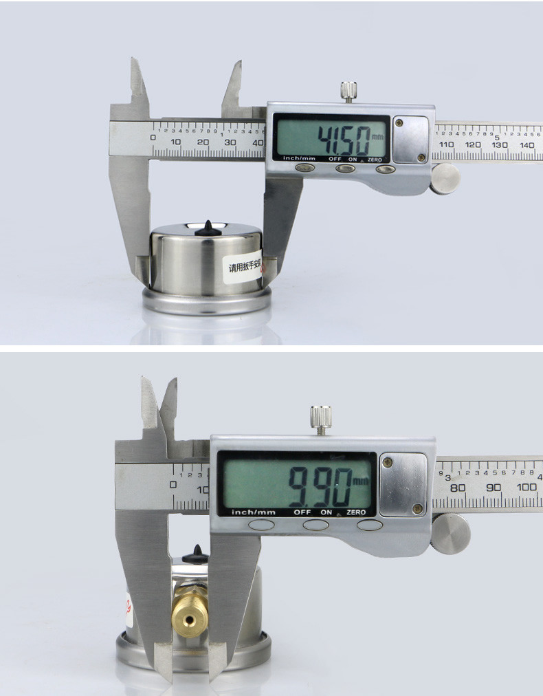 1.5 inch 40bar/psi stainless steel case brass connection dry pressure gauge manometer