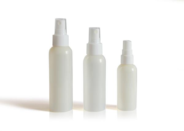 Durable PET Plastic Spray Bottles / Translucent Face Mist Spray Bottle