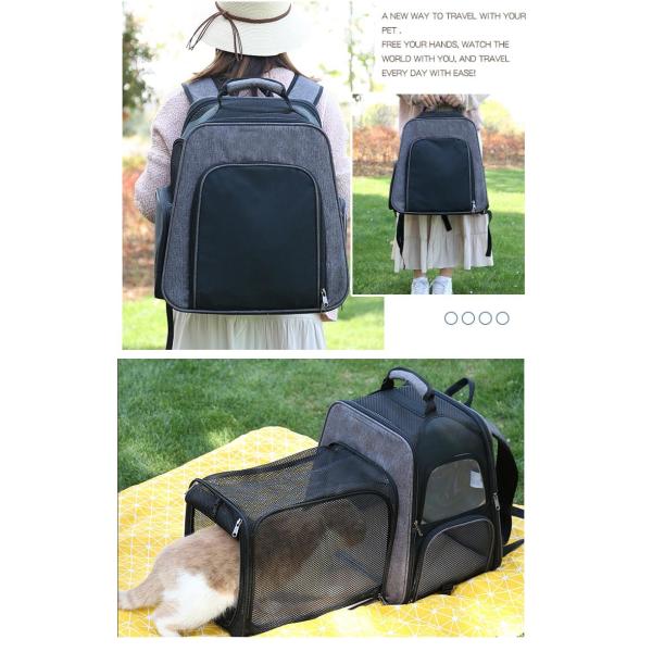 Торба для домашних животных большое пространство тихий универсальный колесный складный троллейбус