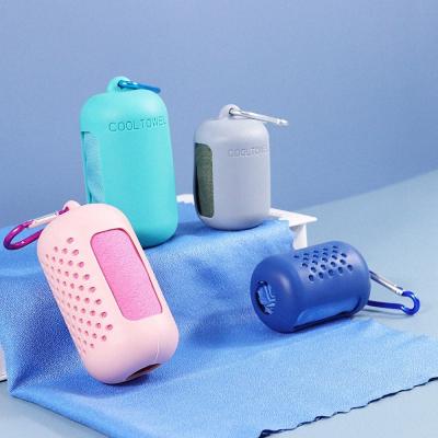 Cooling Towel Ice Towel, Microfiber Towel, Soft Breathable Chilly Towel Stay Cool for Yoga Sport Gym Workout Camping