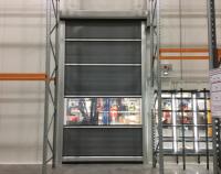 Instalação sem esforço Portas de rolos rápidas com redução de ruído e isolamento térmico Indústria Inteligente Durável