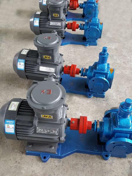 Diesel Fuel Transfer Gear Oil Transfer Pump Smooth Running Low Noise