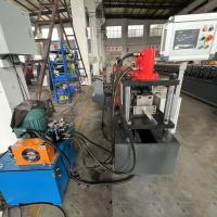 Galvanized Steel 1.2 - 1.5mm Thickness 35mm Electrical Din Rail Roll Forming Machine Manufacturer