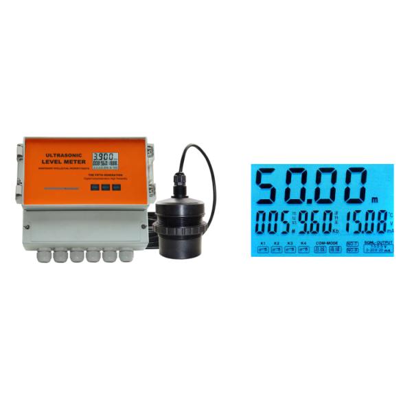 Water Tank Level Indicator BGT-10RFG with Display 4-20mA RS485 Probe Blind Area 500-800mm