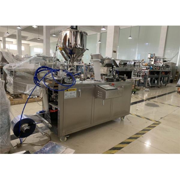 Mini Butter Honey Blister Packing Machine , Blister Card Packaging Machine