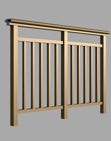 Профили штранг-прессований поручня лестницы архитектурноакустические алюминиевые сделанные в Сюанченг, Аньхое, Китае