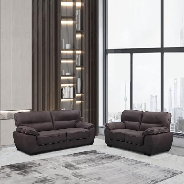 Nontoxic Fabric Home Furniture Sofas 210x56.5x82cm For Living Room