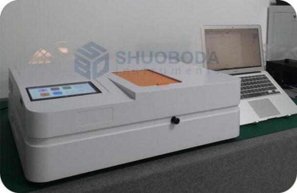 190 - 1100nm Double Beam UV Visible Spectrophotometer For Basic Absorbance Measurement