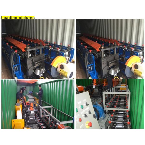 Metal Deck Forming Machine Cutting Blade Cr12  235 - 550Mpa Stress 30kw
