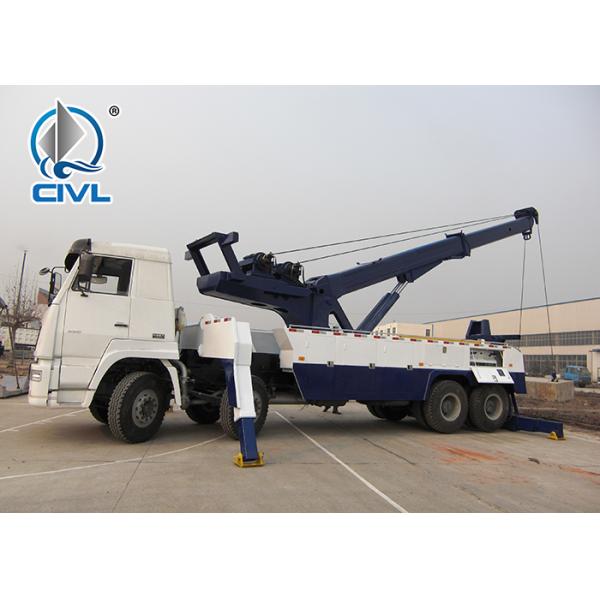 Manual HOWO Wrecker Tow Truck 8X4 with Sewing out legs Wrecker Truck Tow Wrecker Vecihle