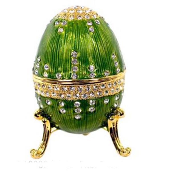 Faberge Egg Trinket Jewelry Box Faberge Egg for Jewelry Boxes Gift Faberge Egg Jewelry Trinket Box Decoration Gift