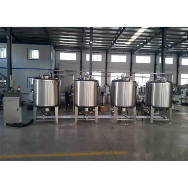Medium Scale Milk Production Line Automatic Yogurt Processing Equipment