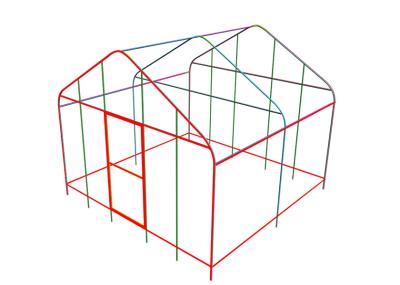 UV Resistant Diy Small Greenhouse Plastic For Balcony Vegetables