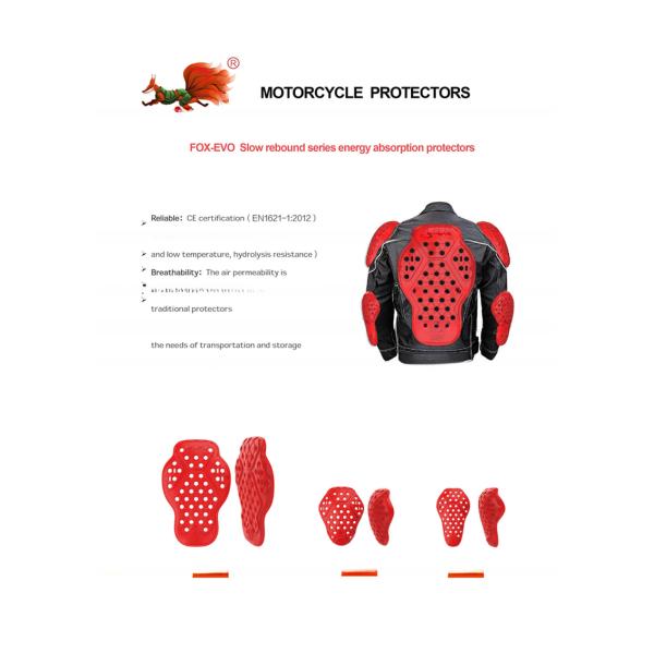 Motorcycle Soft PU Knee Elbow Shoulder Pads Motocross Protectors CE Certified