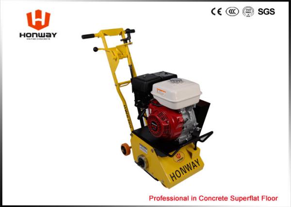 Walk Behind Concrete Scarifier Machine With TCT Cutter Depth Control Available