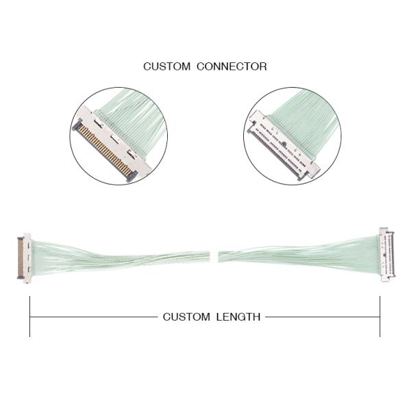 Соединителя тангажа IDC коаксиального кабеля 0.4mm KEL USL20 30SS соединитель коаксиального кабеля микро- микро-