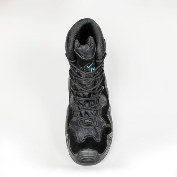 Mesh Lining Material Anti slip Shoes with Lace-up Closure Suede Geniune Leather Upper Army Boots