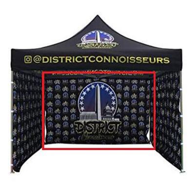 Aluminium Folding Trade Show Tent 4x4 , Exhibition Canopy Tent Printed Marquee