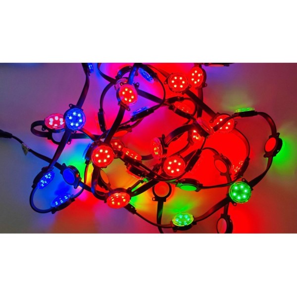 50mm RGB DC48V IP67 Waterproof LED Pixel Light for Outdoor Facade Lighting