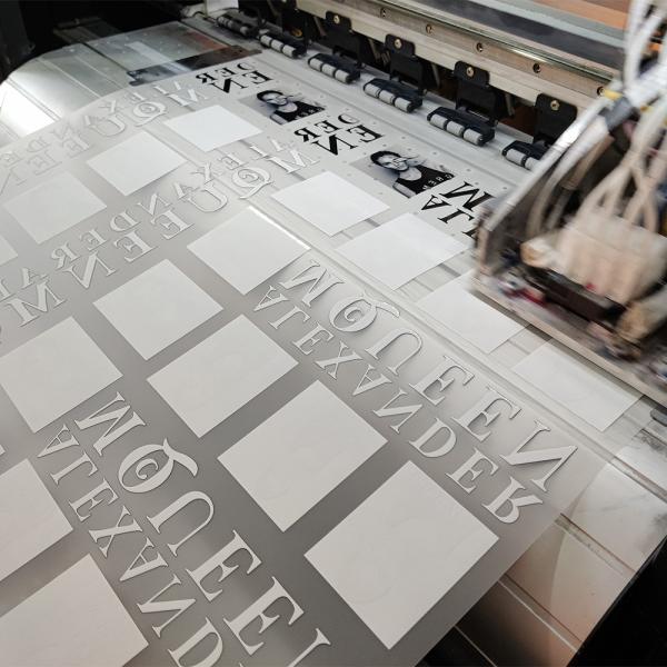 Печать DTF 30cm 33cm 60cm горячая кожура теплопередача ПЭТ пленка DTF пленка ролл