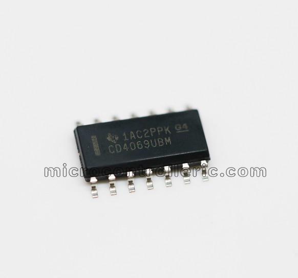 CD4069UBM96 Inverters Hex CMOS Logic Type