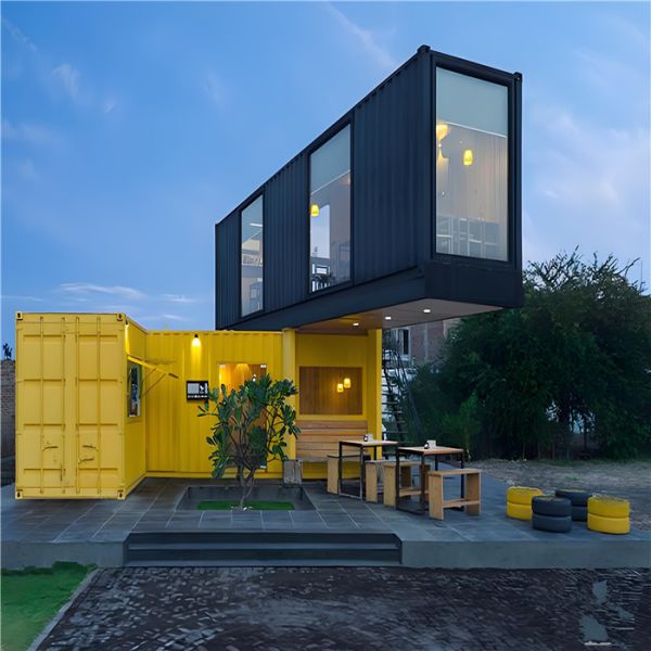 Rapid Assembly Steel Modular Container House For Farmstay Accommodation Temporary Shelter