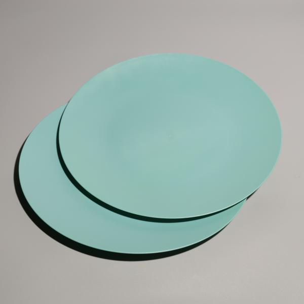 Настраиваемый логотип БПА свободный пластиковый тарелка для еды