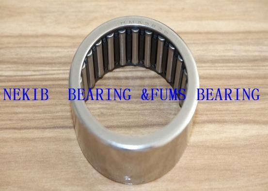 HK1412 No Cage Full Complement Single Row Needle Roller Bearing With Ring Thin Wall
