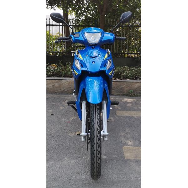 White Color Adult Dirt Bike Single Cylinder Engine Type Petro Fuel