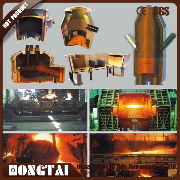 Сырье Магнезит из Магнезии Хромный кирпич для электродуговой печи EAF