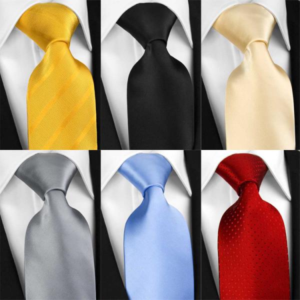 SILK WOVEN TIE