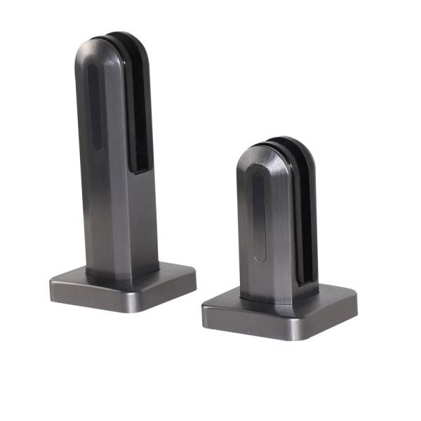 Glass Clip for Flooring Mounted Swimming Pool Glass Holder in Railing System Style