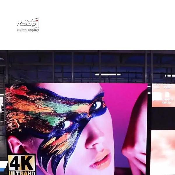 REISS High Quality Assurance Indoor Full Color LED Display Screen 2K 4K 8K Models P1.2 P1.8 P2.5 P3 P4 P5