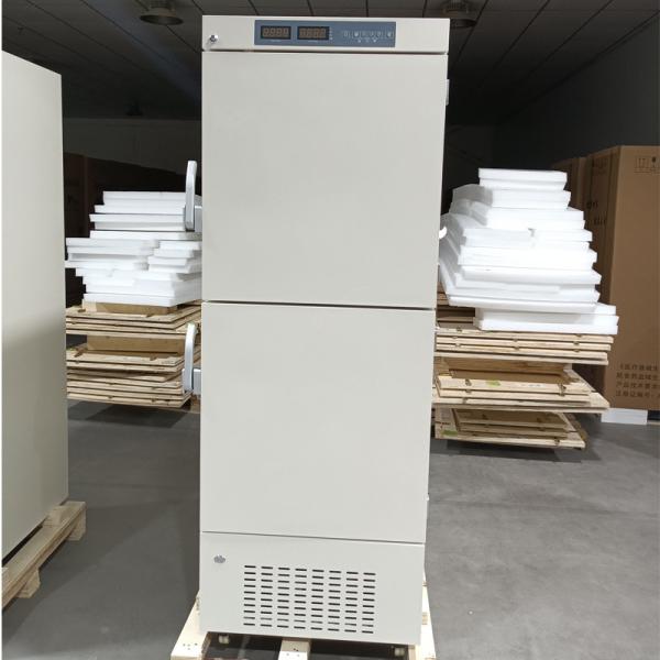 358L Hospitais Verticais Vaccine Médico Refrigerador Congelador Com Multi-Caixas