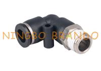 O ajuste do impulso rápido conecta os encaixes de mangueira pneumáticos do cotovelo masculino 1/2” 12mm