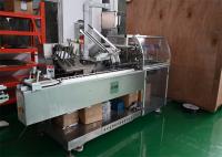 Máquina automática de embalagem para produtos farmacêuticos e cosméticos de alta velocidade 200 BPM, HMI multilíngue, conformidade com as normas de qualidade