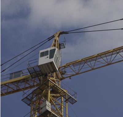 QTZ7040-16 Cabeça de martelo 16T Guindaste de torre 90m/min QTZ7040-16