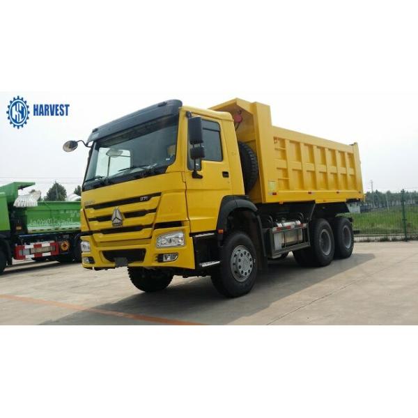 12R22.5 Tyres 20m3 Bucket 6x4 Sinotruk Howo 30t Heavy Tipper Trucks