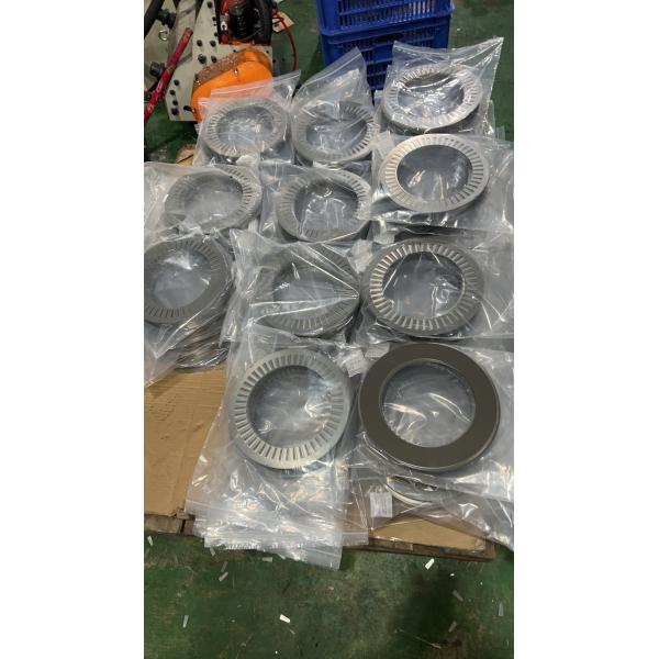 Customized Silicon Steel Laminated Motor Stator Core | Ø100mm High-Efficiency Lamination Sheet for Motor Accessories | Precision Motor Core Fabrication