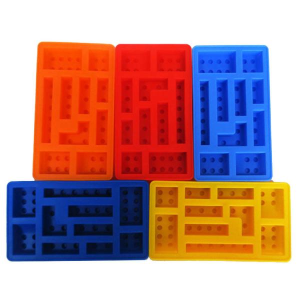 DIY Baking tools Chocolate/Ice Mold Fondant Mold Kitchen Accessories Lego Brick Mold