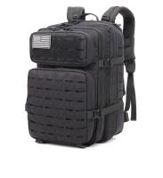 Sac à dos en nylon de hausse tactique extérieur de système de Molle de courroie de polyester du sac à dos 45L des USA