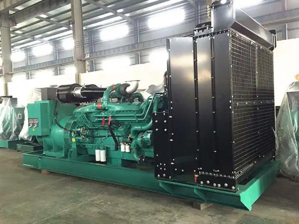 2000Kva 1600KW Open Type Marine Diesel Generator Set Super Silent