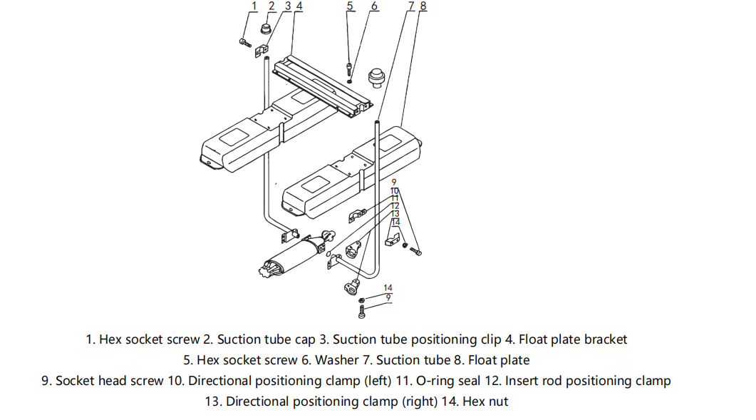Stainless Steel Push-Flow Aerator with Adjustable Spray Angle for Multi-Functional Aeration in Artificial Lakes