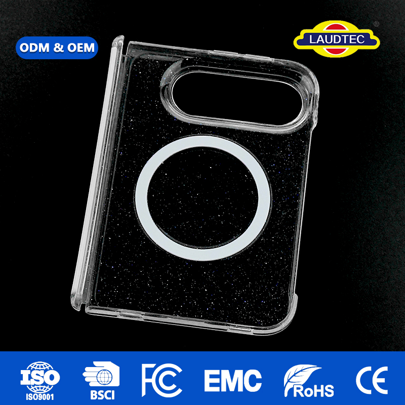 Premium OEM Anti-Yellow Clear TPU+PC Material, Magnetic Compatible, Slim & Smudge-Proof for iPhone 18 Fold