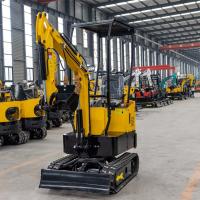 Chenille hydraulique chinoise Digger Excavator Lightweight