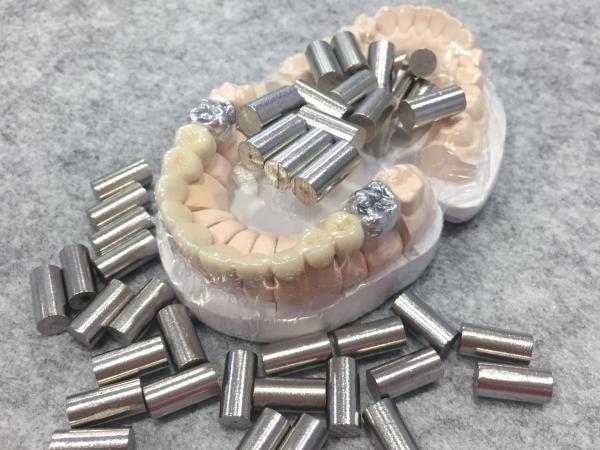 Nickel Based Dental Casting Alloys Chrome 25.2 - 27.3% Elements Biocompatibility Certified