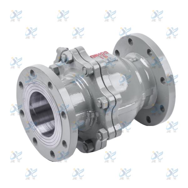 DN100 Casting Forged Steel Carbon Stainless Steel Flanged End Handwheel Floating Ball Valve