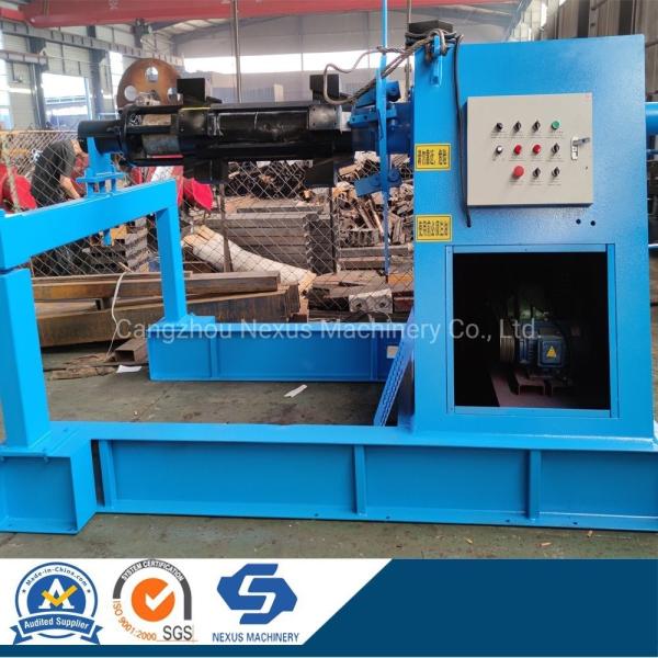                  5t 8t 10t Hydraulic Uncoiler Decoiler for Metal Coils From Nexus Machinery             