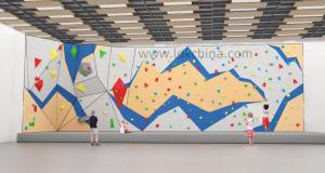 Professional Modular Climbing Wall - Weatherproof Fiberglass Panels & Custom UV