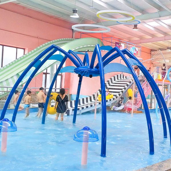 Fiberglass Steel Commercial Splash Pad Accessories Aqua Water Park Water Slide Splash Pad